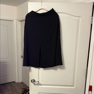 Express Black A-Line Skirt